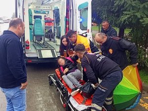 Çaycuma’da Dereye Düşen Çocuk Ekipleri Alarma Geçirdi