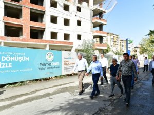 Turgut Özal Mahallesi’nde Kentsel Dönüşüm Binaları Yükseliyor