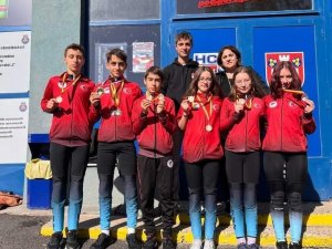 Çek Cumhuriyeti’nde Short Track Danubia -1 Yarışmasında Madalya Yağmuru
