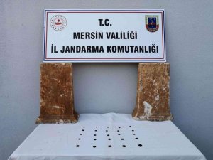 Mersin’de 25 Adet Bronz Sikke Ele Geçirildi