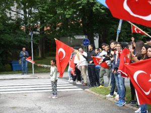 Somalili Küçük Tayyip’ten Pkk Protestosu