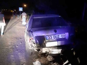 İ̇ki Otomobilin Çarpıştığı Kazada 3 Kişi Yaralandı