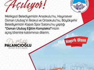 Bakan Özer, Osman Ulubaş Eğitim Kompleksi’nin Açılışına Katılacak