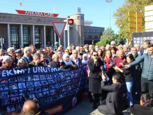 Ankara Garı Patlamasında Hayatını Kaybeden 103 Kişi Anıldı