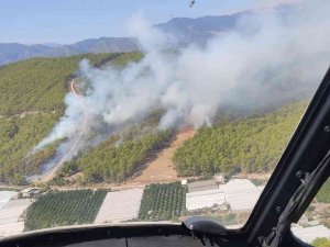 Kumluca’da Orman Yangını Kontrol Altına Alındı