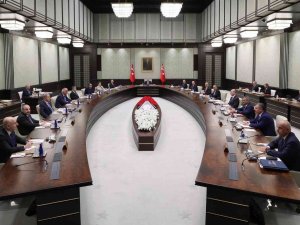 Cumhurbaşkanı Recep Tayyip Erdoğan Başkanlığında Toplanan Cumhurbaşkanlığı Kabine Toplantısı Başladı.