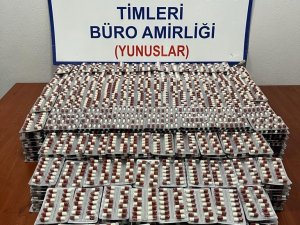 Kütahya’da Yunus Timlerince 9 Bin 30 Adet Uyuşturucu Hap Ele Geçirildi