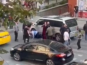 Kaza Sonrasında Kaçmak İstedi, Esnaftan Dayak Yedi