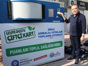 Antalya’da Zirai Ambalaj Atığı Sorunu Çözülüyor
