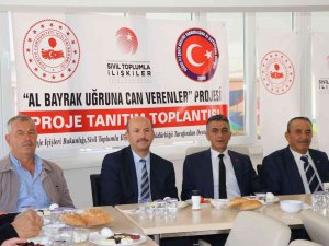 "Al Bayrak Uğruna Can Verenler" Projesi Başlıyor