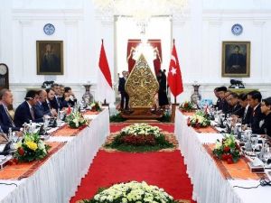 Erdoğan Ve Widodo, Heyetlerarası Görüşmeye Başkanlık Etti