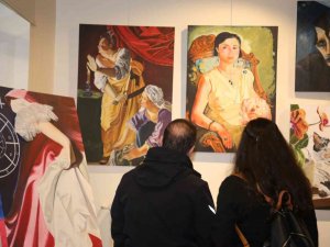 Konservatuvar Öğrencilerinin Sergisine Sanatseverlerden Tam Not