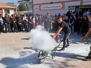 Afad Nazilli’de Afet Eğitimi Ve Tatbikatı Gerçekleştirdi