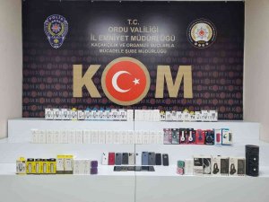 Ordu Merkezli Kaçak Cep Telefonu Operasyonu: 8 Şüpheli Yakalandı