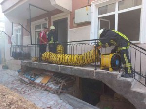 Karaman’da Evin Çocuk Odasında Çıkan Yangın Korkuttu