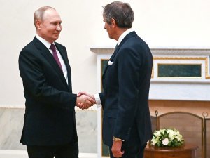 Rusya Devlet Başkanı Putin, Uaea Başkanı Grossi İle Bir Araya Geldi