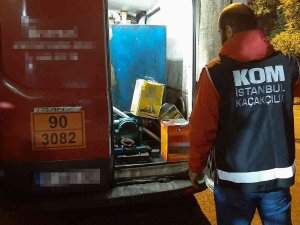 İ̇stanbul’da 51 Ton Kaçak Akaryakıt Ele Geçirildi