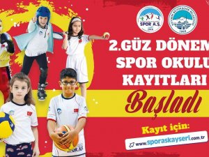 Büyükşehir Spor A.ş. 2’inci Güz Dönemi Spor Okulu Kayıtları Başladı