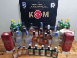Gelibolu’da Kaçak İçki Operasyonu