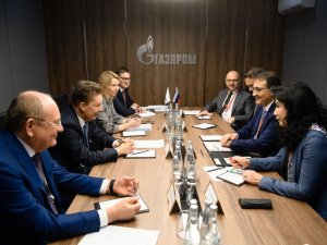 Gazprom Başkanı Miller: "Türkiye’nin Ab Sınırında Doğalgaz Dağıtım Merkezi Oluşturabiliriz"