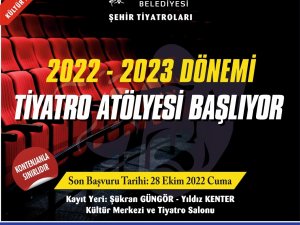 Aydın Büyükşehir Belediyesi’nin Tiyatro Atölyeleri Başlıyor