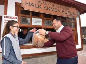 Alanya Belediyesi Halk Ekmek Kapasitesini 2 Katına Çıkardı