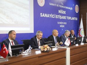 Niğde’de "Sanayici İ̇stişare Toplantısı" Yapıldı