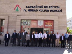 Baydilli, Vali Ayhan’a Karaköprü’yü Gezdirdi