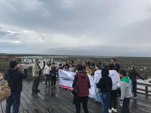 Öğrenciler Deltada Kuş Gözlemledi