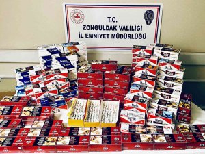 Kom Ekipleri 30 Bin Adet Bandrolsüz Makaron Ele Geçirdi