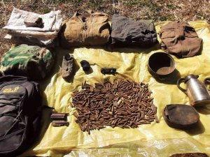 Tunceli’de 2 Sığınak İçerisinde Mühimmat Ele Geçirildi