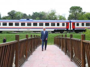 Kentin Yeni Sembolü Vagon Kıraathanesi