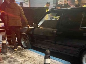 Seyir Halindeki Otomobil Yanma Tehlikesi Geçirdi