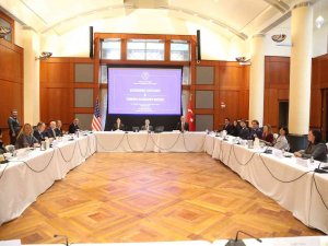 Hazine Ve Maliye Bakanı Nebati’den Abd-türkiye İ̇ş Konseyi Temsilcileri İle Toplantı