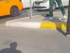 Küçükçekmece’de Taksici Terör Estirdi