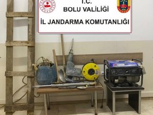Bolu’da Kaçak Kazı Yapan 3 Kişi Suçüstü Yakalandı