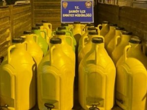 Tekirdağ’da Bir Ton Kaçak Şarap Ele Geçirildi