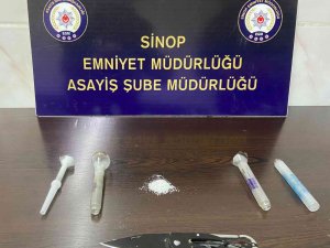 Sinop’ta Durdurulan Araçtan Uyuşturucu Çıktı
