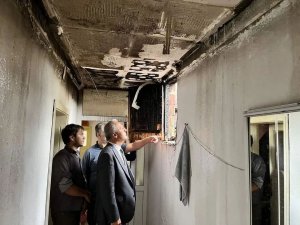 Suluova’da Ev Yangını