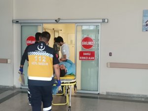 Otomobil İle Bisiklet Çarpıştı: 1 Yaralı