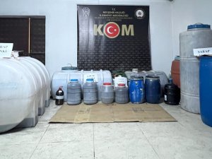 Nevşehir’de Kaçak İçki Operasyonu