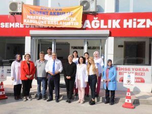 Yunusemre Sağlık Hizmetleri Merkezi Açıldı