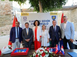 Bodrum, Ab Üyesi Hırvatistan’ın Mali Losinj Kenti İle Kardeş Şehir Oldu