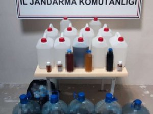 Başkentte 105 Litreyi Aşkın Sahte Alkol Ele Geçirildi
