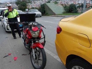 Samsun’da Motosiklet Taksiyle Çarpıştı: 1 Yaralı