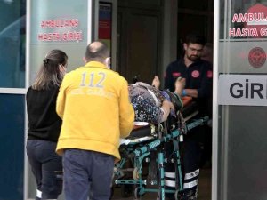 Römorktan Düşen Kadın Yaralandı