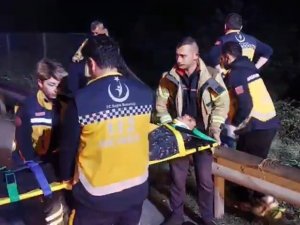 Tem Otoyolunda Kaza: 2 Yaralı