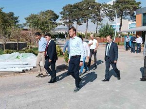 Karacoşkun Çevre Düzenleme Çalışmalarını İnceledi