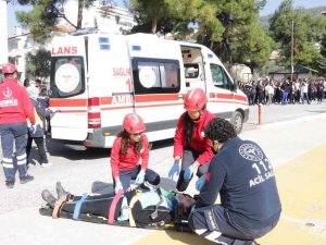 Muğla’da Gerçeği Aratmayan Afet Tatbikatı