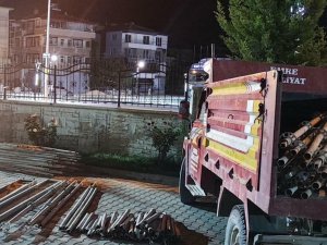 İ̇nşaattan İskele Demiri Çalan Şüpheli Tutuklandı